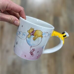 Winnie the Pooh Mug with Bee Handle